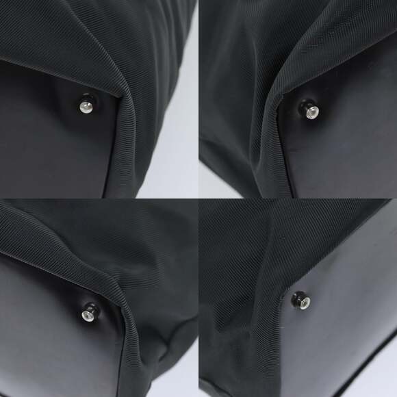 GUCCI Bamboo Hand Bag Nylon Gray 002 2854 0412 5 - Picture 10 of 12